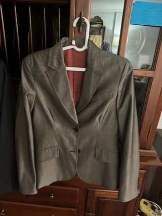 Chaqueta Americana Gris Lion of Porches