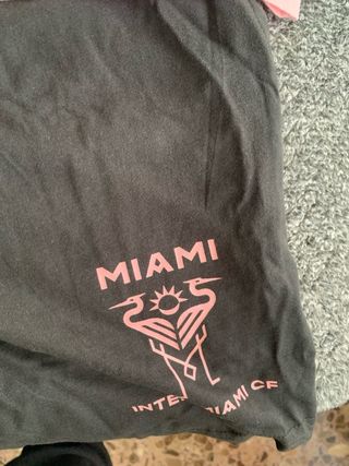 Pijama Verano Inter Miami CF Rosa y Negro