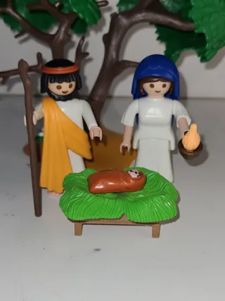 Lote 78. Nacimiento Playmobil