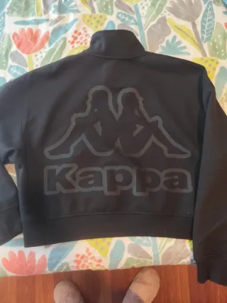 Sudadera Kappa Negra Talla xxs