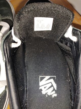 Vans Negras Talla 38