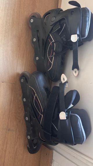 Patines Oxelo Talla 39.5 Negros