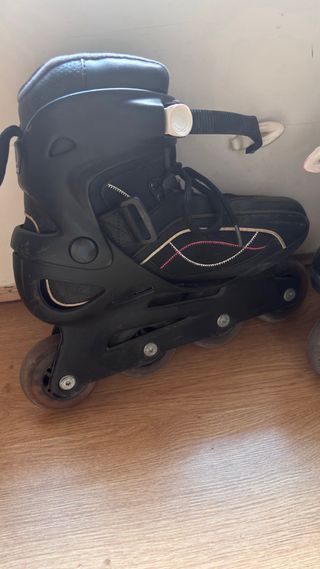 Patines Oxelo Talla 39.5 Negros