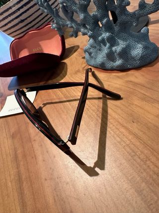 Gafas de Sol Gucci Originales Negras Rojas