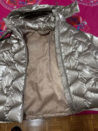 Piumino donna oro mai usato