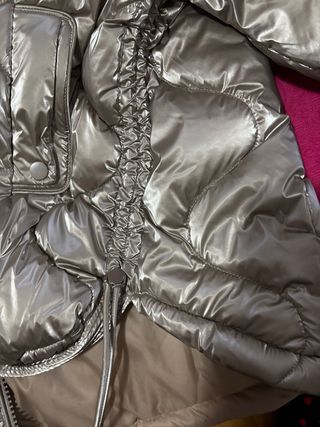 Piumino donna oro mai usato