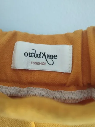 Pantalón tobillero ottod'Ame amarillo