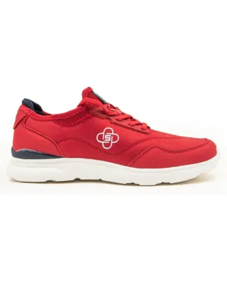 Sneakers rosse sportive