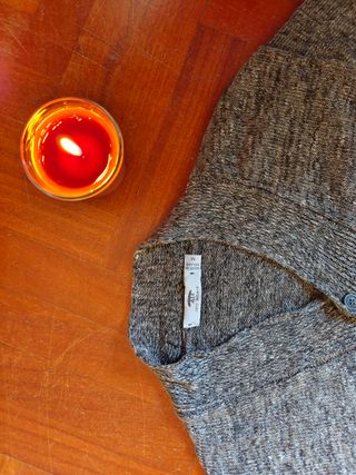 Inis Meain Maglione Lino Collo V Taglia M