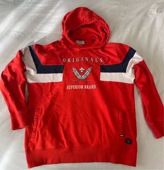 Sudadera Jack & Jones Roja Talla XL