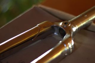 Colnago precisa horquilla Acero Cromado fork