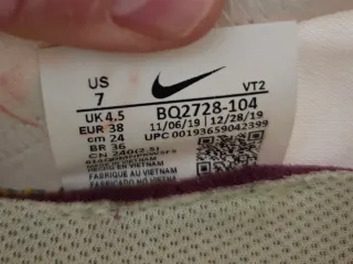 Sneakers Nike React da Donna Taglia 38