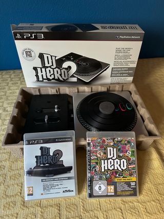 DJ Hero 2 PS3 Bundle con Giradischi