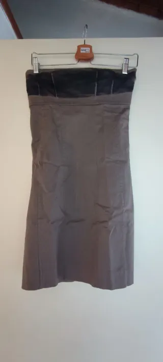 Abito donna nero e marrone