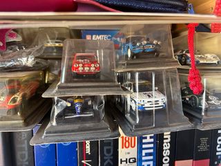 Colección de coches de rally editorial Salvat