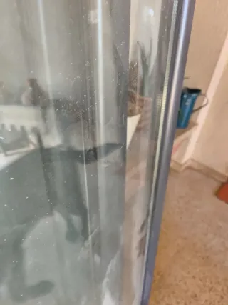 Ventanas de aluminio gris 167 x 190