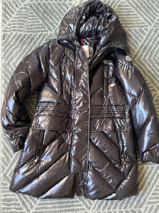 Chaqueta Moncler Negra Plumas