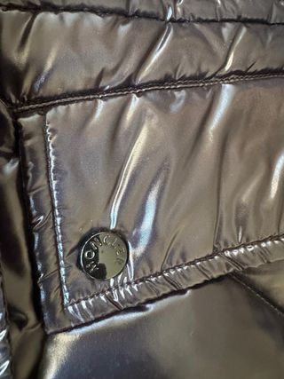 Chaqueta Moncler Negra Plumas
