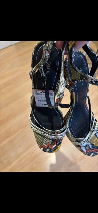 Sandalias Zara Talla 41 a estrenar