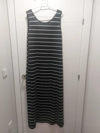 Vestido largo rayas Talla L