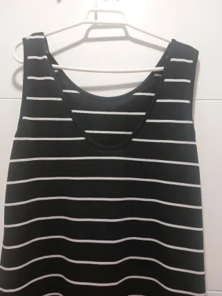 Vestido largo rayas Talla L