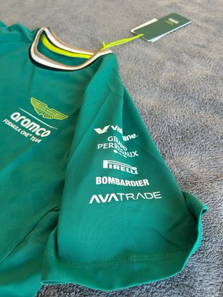 Camiseta Oficial Aston Martin F1 Team