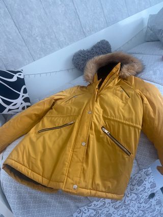 Anorak amarillo talla S