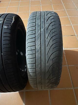 4 Llantas 205/55 R16 con 2 Neumáticos