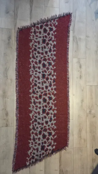 Bufanda con estampado de leopardo