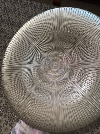 Piatto portafrutta decorato