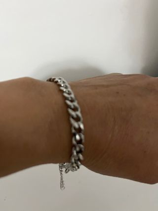 Pulsera Acero Inoxidable Cadena Cubana