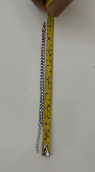 Pulsera Acero Inoxidable Cadena Cubana