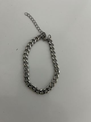 Pulsera Acero Inoxidable Cadena Cubana