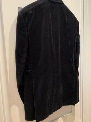 Americana terciopelo Studio Classics azul noche