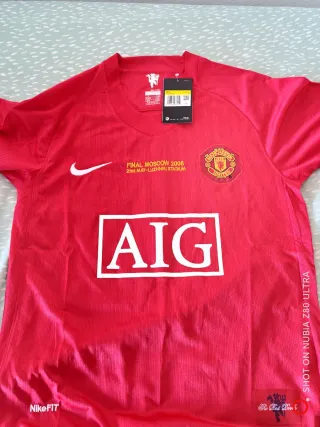Camiseta Manchester United Final Moscow 2008