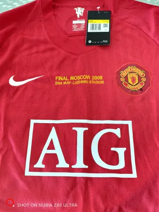 Camiseta Manchester United Final Moscow 2008