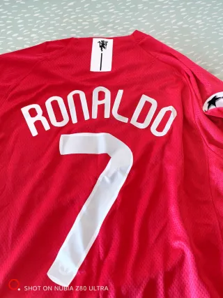 Camiseta Manchester United Final Moscow 2008