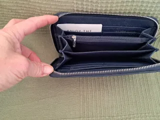 Monedero Stradivarius azul