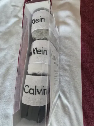 Pack 3 Bóxers Calvin Klein Talla L Tricolor
