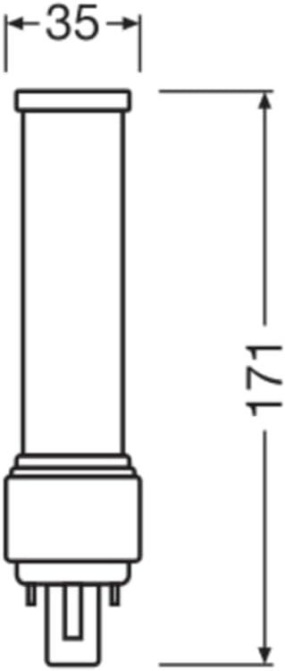 Lámpara LED OSRAM DULUX D 26W G24D-3
