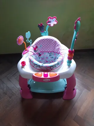 Sedia saltellante per neonati Disney con giochi