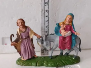 Diorama vintage Sacra Famiglia