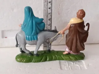 Diorama vintage Sacra Famiglia