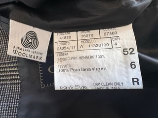 Americana Canali Azul y Dorada