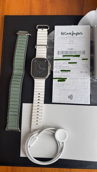 Apple Watch Ultra 1ª Gen Plata/Verde