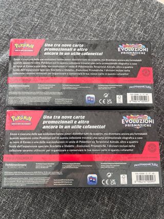 2x Collezione Sorpresa Evoluzioni Prismatiche 🇮🇹