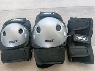 Protecciones Patines Roces Talla S JR