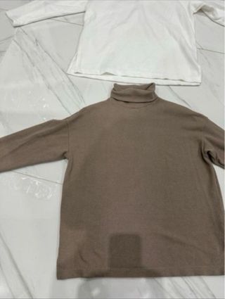 2 jerséis de cuello alto mujer, se venden los dos