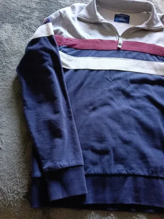 Sudadera Russell cuello alto cremallera S