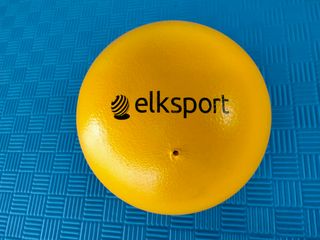 Pelota Foam con Cascabeles Amarilla